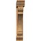 Ekena Millwork Olympic Traditional Smooth Bracket w/ Offset Brace, Western Red Cedar, 7 1/2"W x 42"D x 42"H BKT0806X42X42OLY01SWR - alternate 3